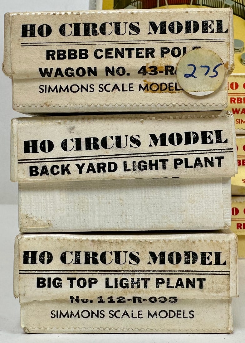 CIRCUS MODELS - RBBB CIRCUS SIMMONS SCALE MODELS - 2