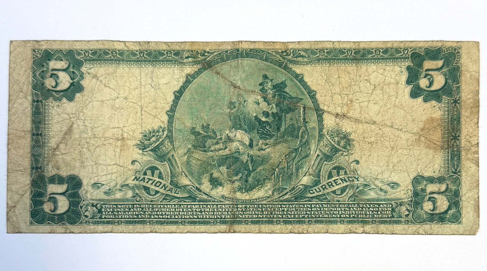 1904 U.S. NATIONAL CURRENCY NOTE - TERRE HAUTE - 2