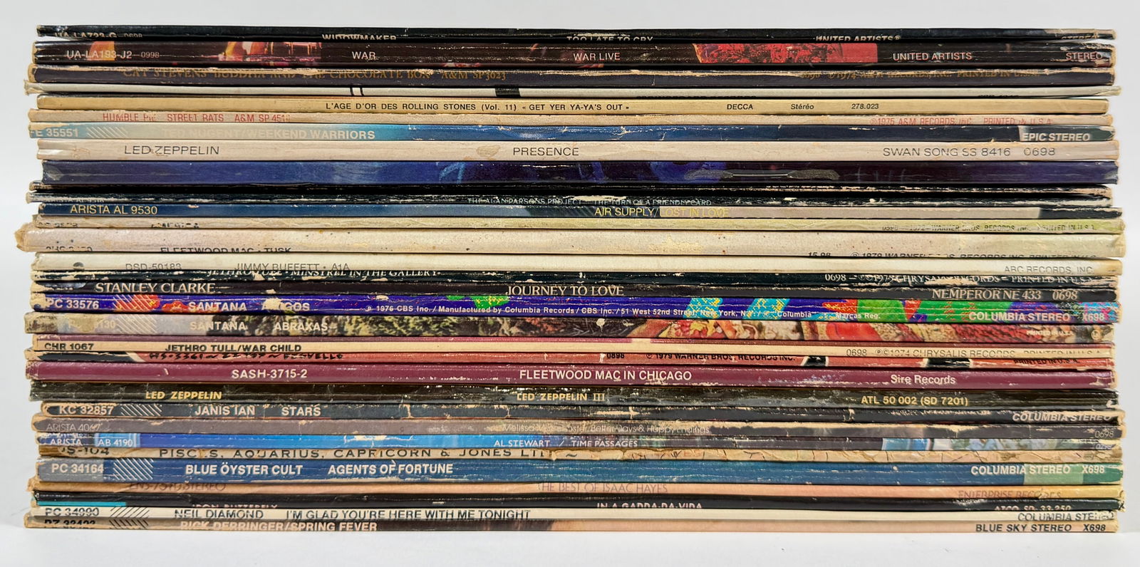 VINTAGE ROCK LP VINYL RECORD ALBUMS (1 of 2)