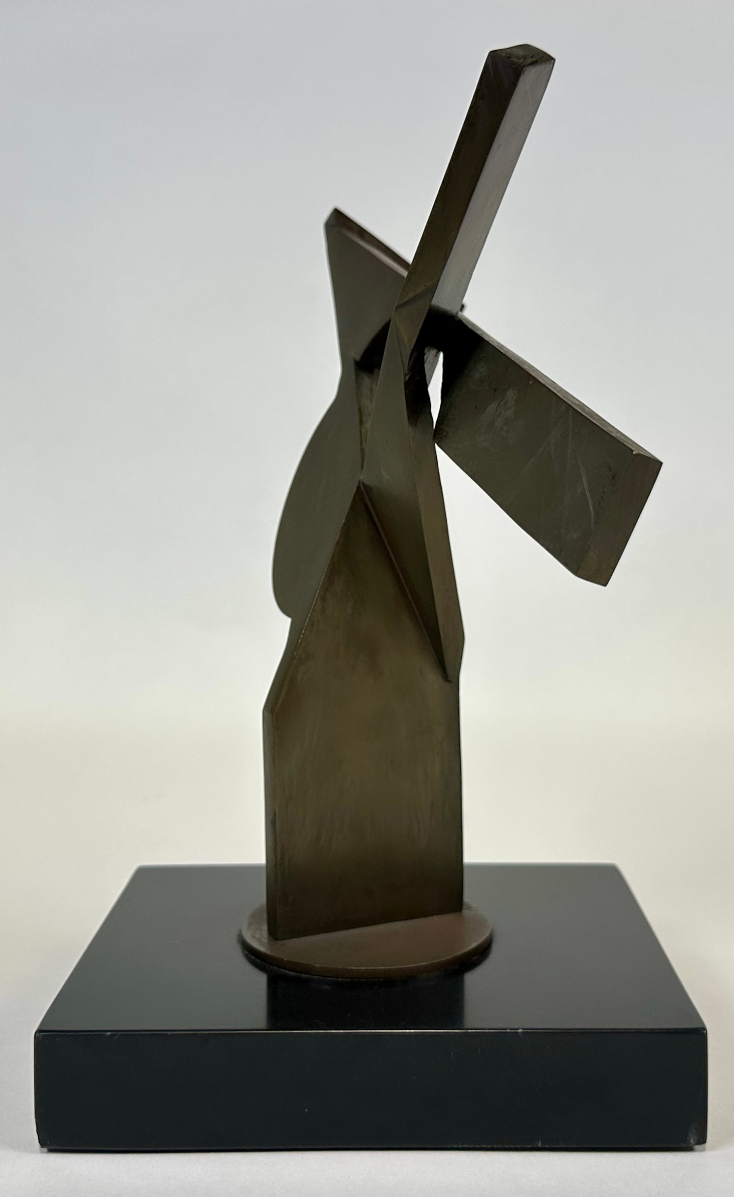 DAVID E. DAVIS ABSTRACT SCULPTURE - 3