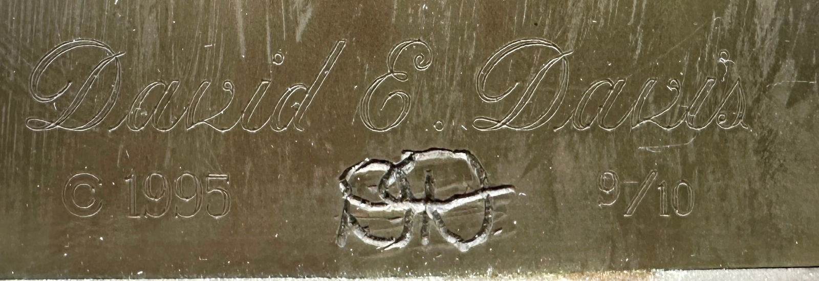 DAVID E. DAVIS ABSTRACT SCULPTURE - 5