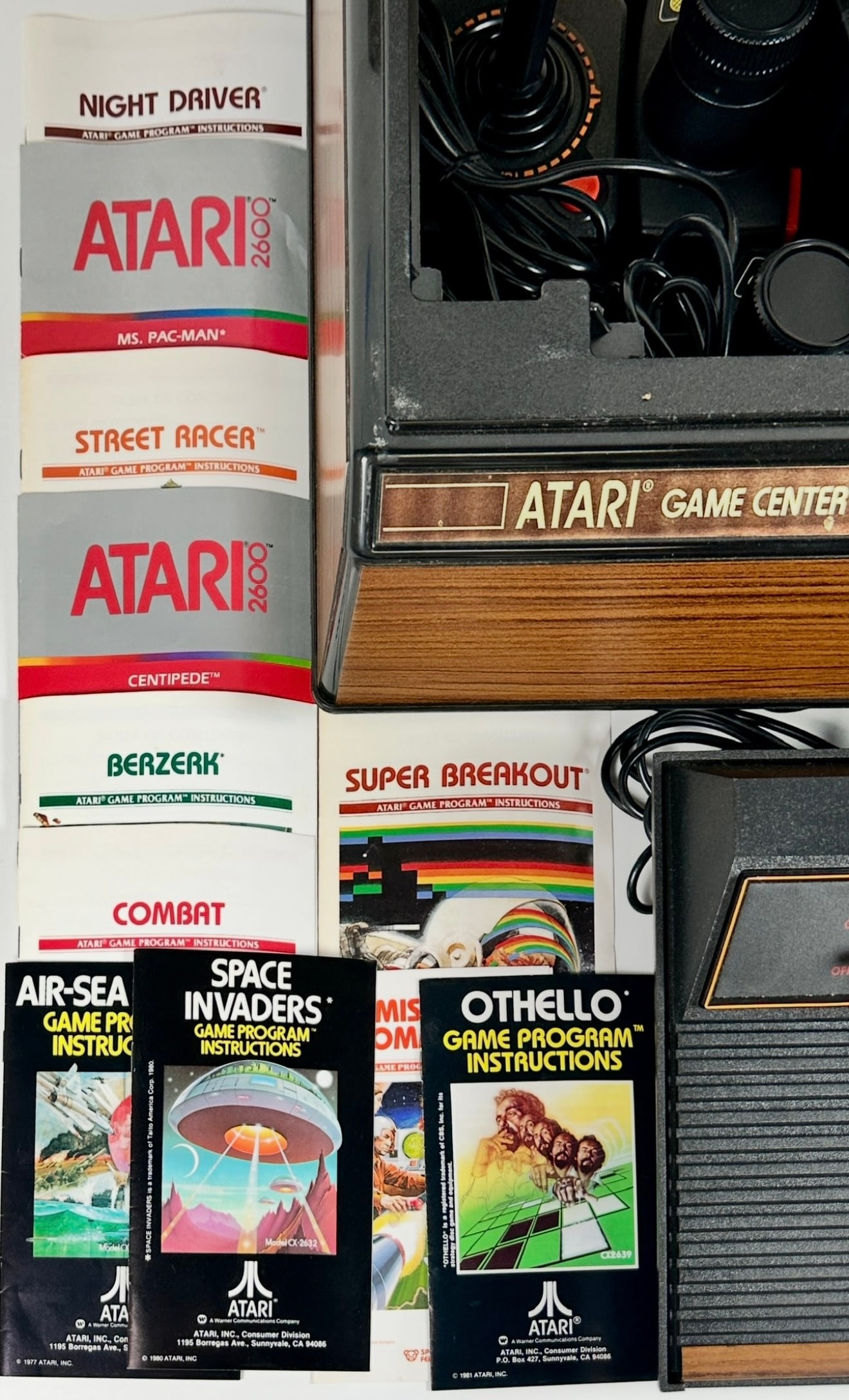ORIGINAL ATARI CX-2600A GAME SYSTEM - 7
