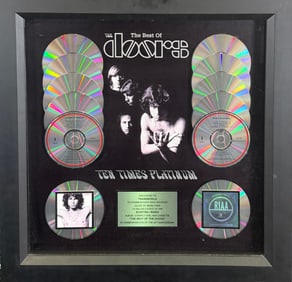 BEST OF THE DOORS - RIAA PLATINUM DISPLAY