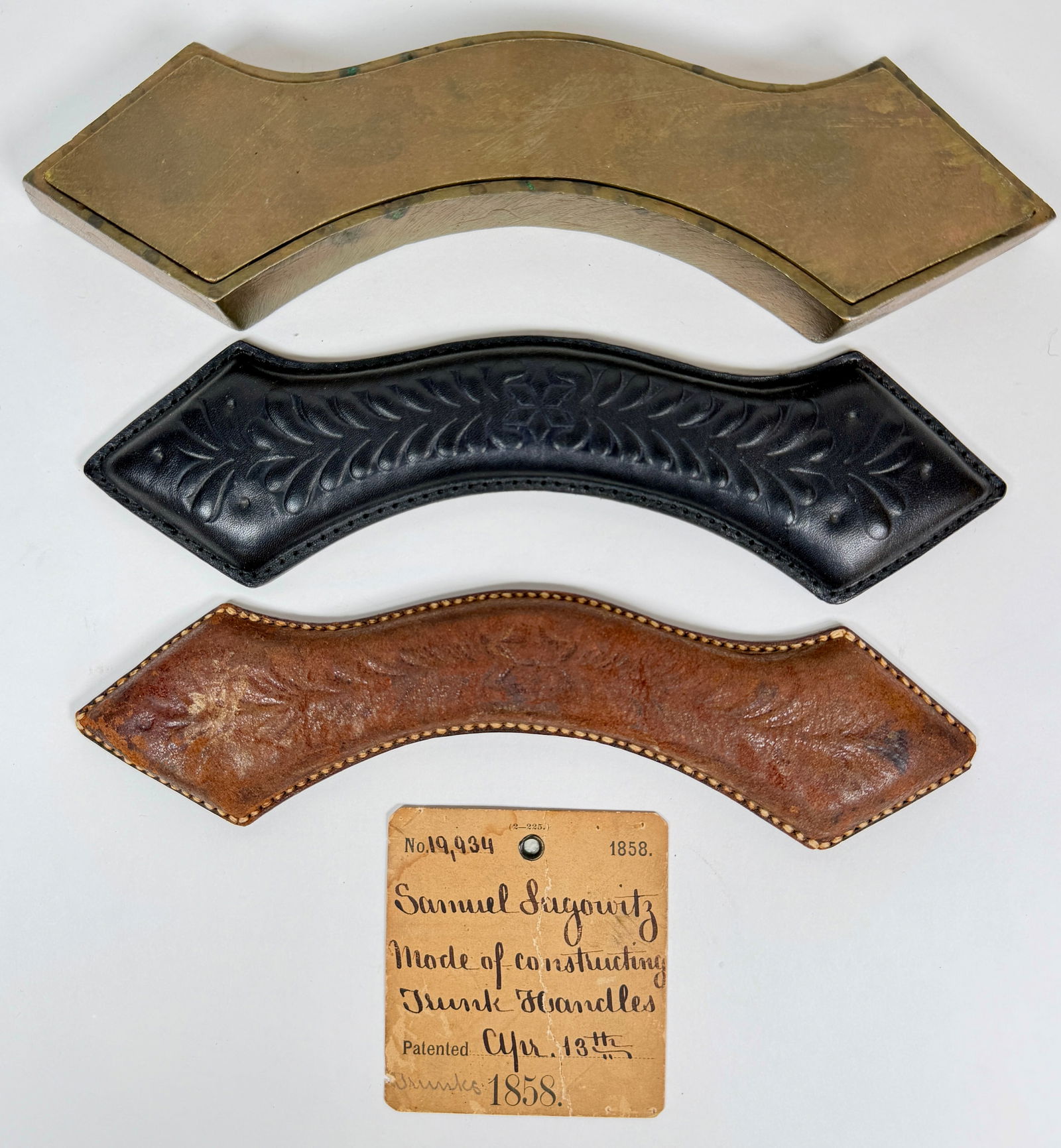 SAMUAL LAGOWITZ TRUNK PATENT PROTOTYPES - 5