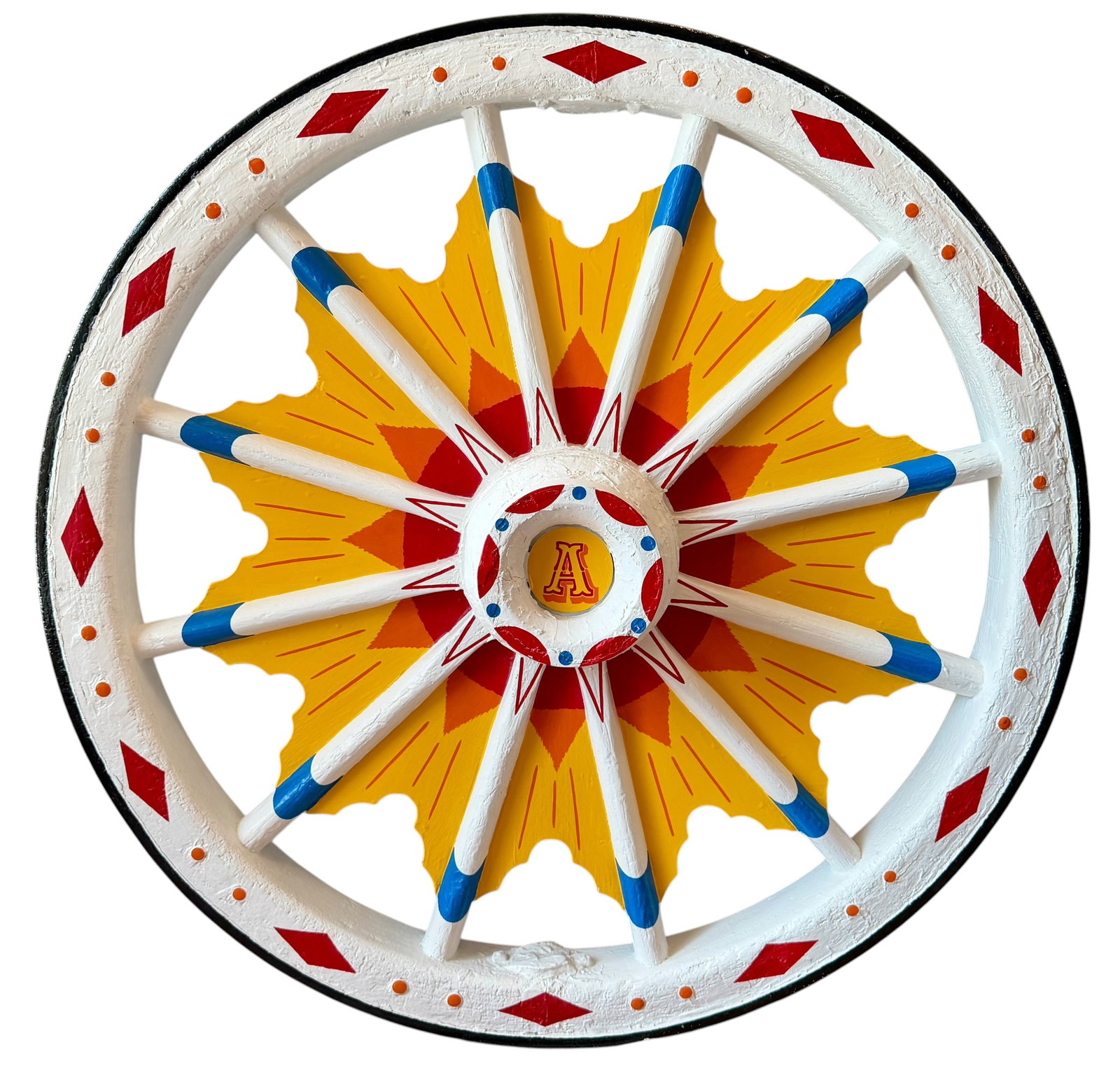 Original Circus Wagon Wheel (1 of 5)