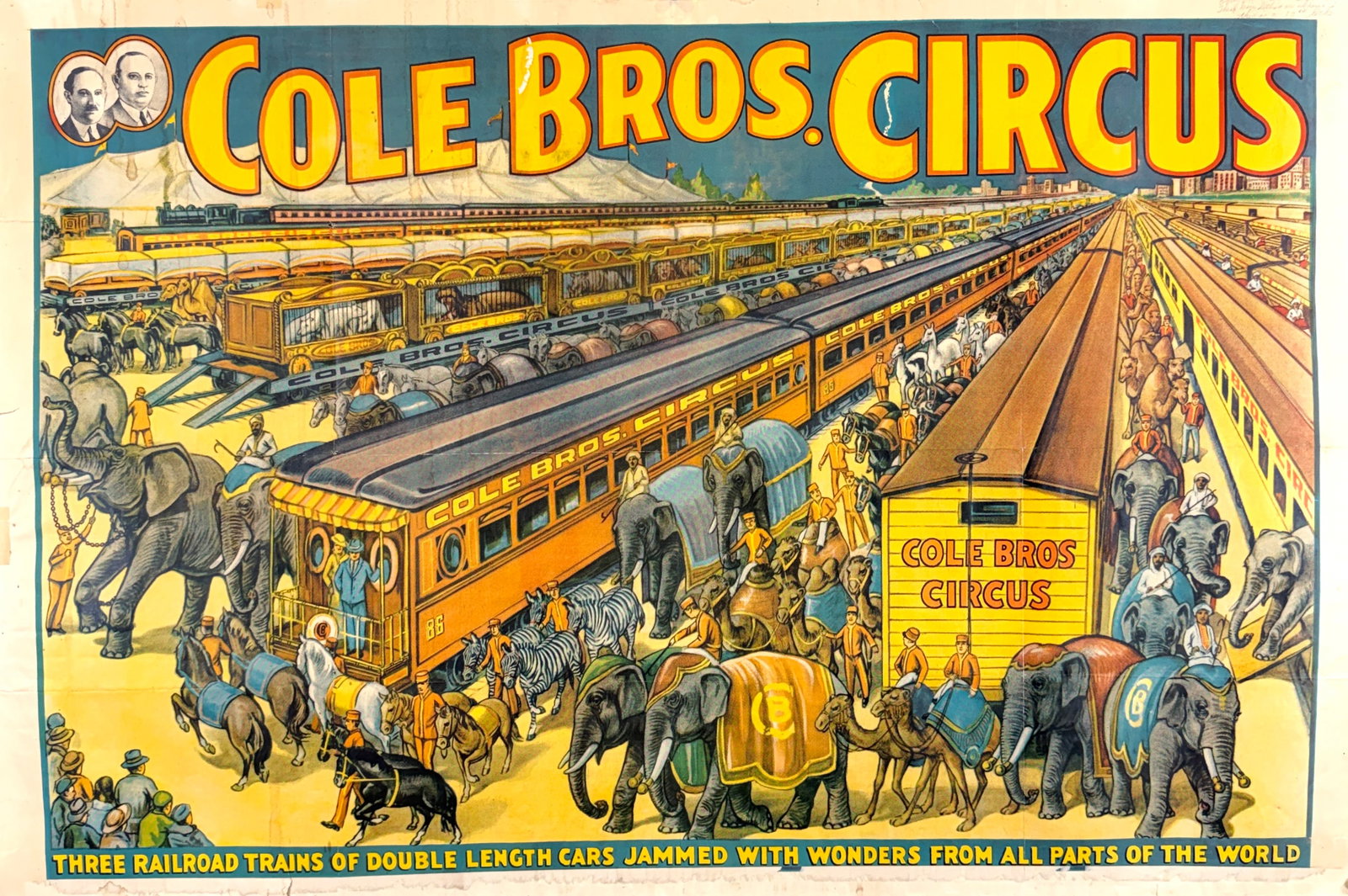 Cole Bros. Circus Poster (1 of 1)