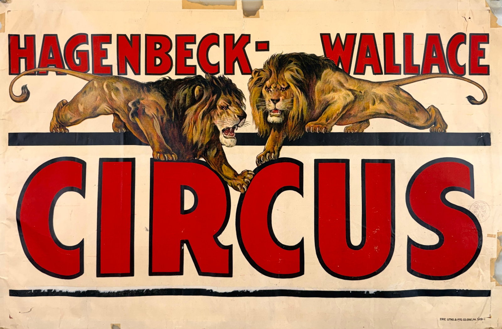 Hagenbeck-Wallace Circus Poster (1 of 1)