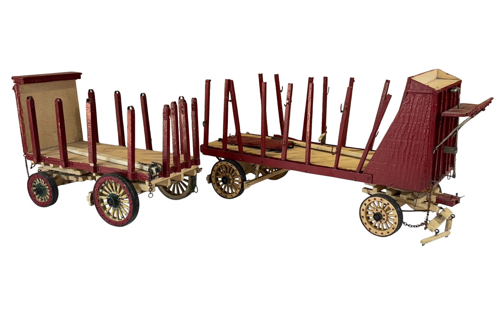 Folk Art Circus Wagon Models (1 of 4)