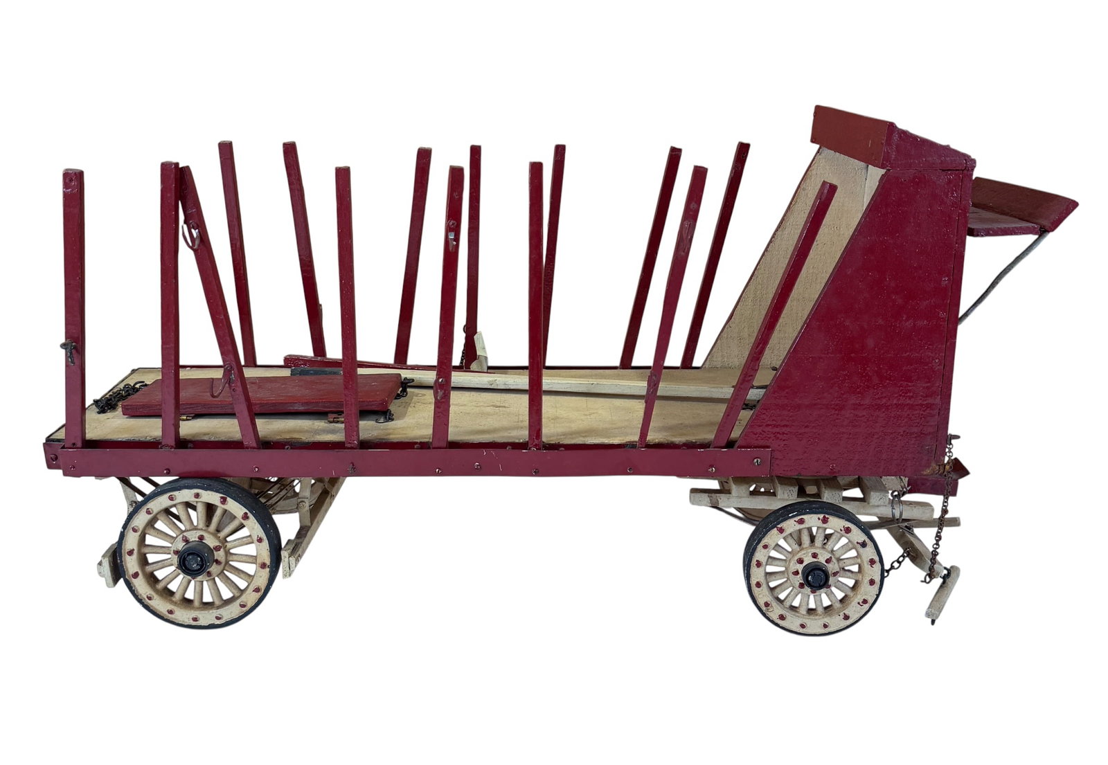 Folk Art Circus Wagon Models - 3