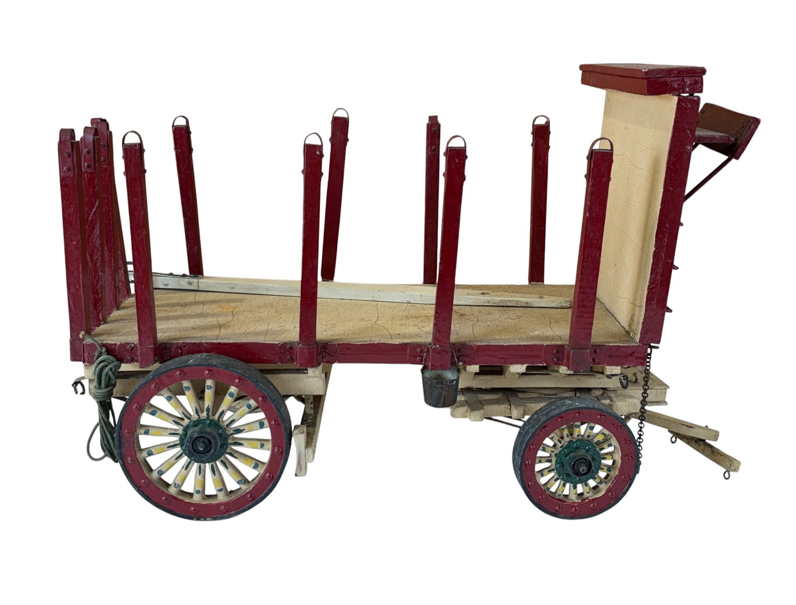 Folk Art Circus Wagon Models - 4
