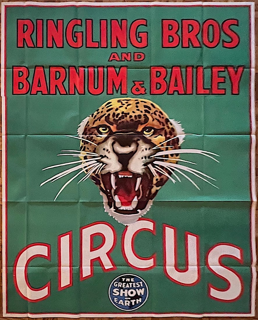 RINGLING BROS AND BARNUM & BAILEY CIRCUS POSTER (1 of 1)