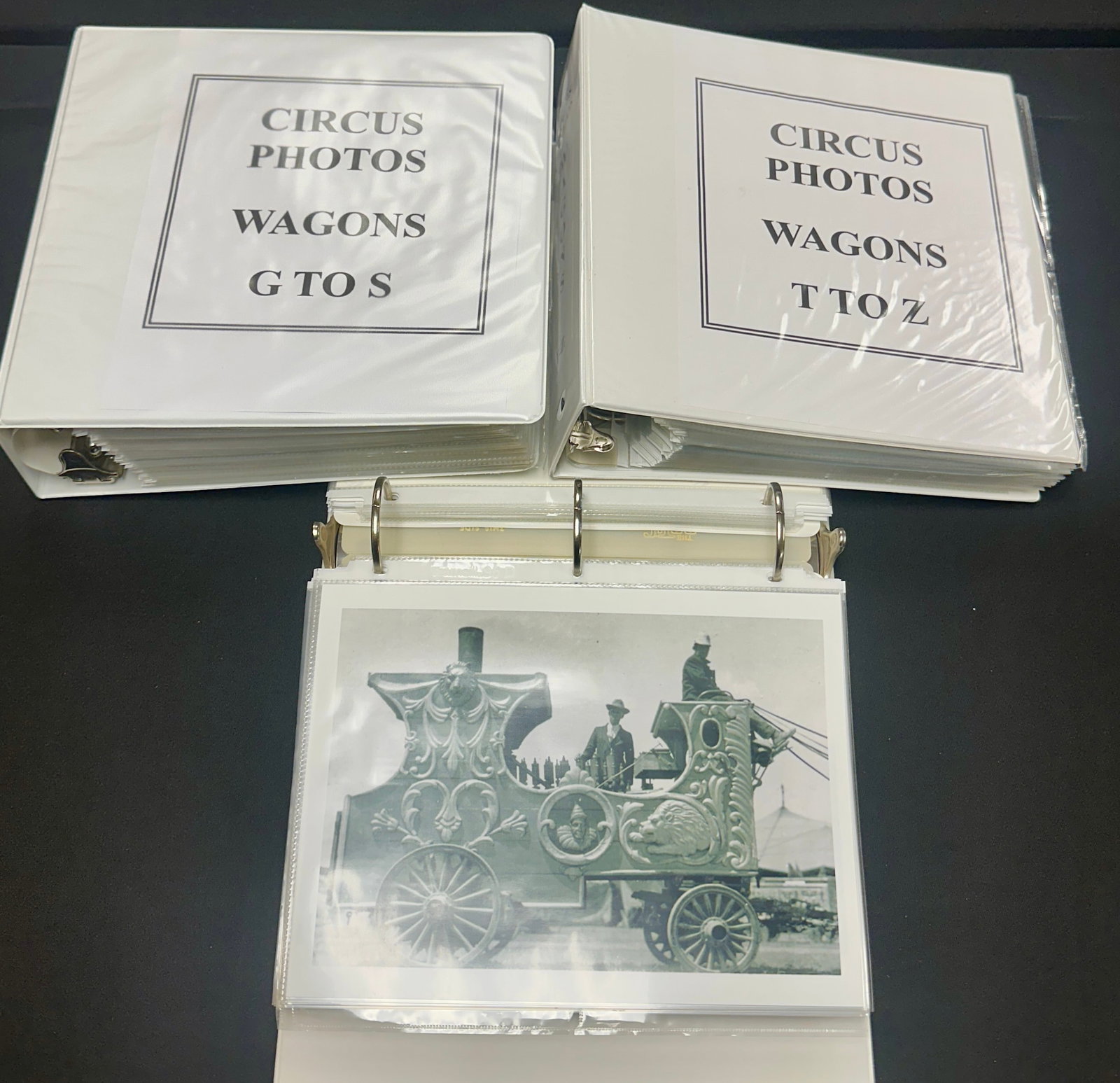 Expansive Circus Wagon Photograph Archive (1 of 4)