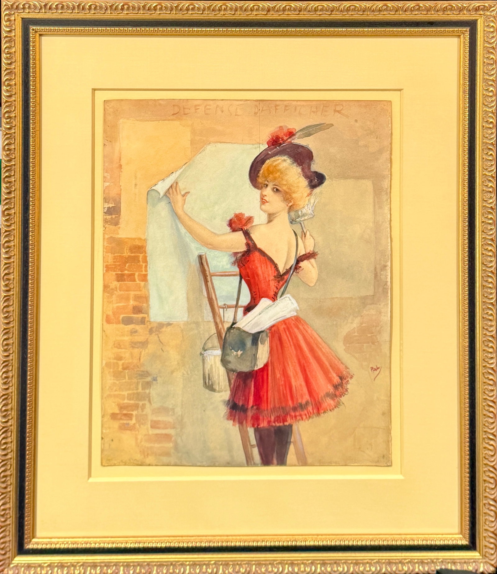 JEAN DE PALEOLOGU - PAL - MAQUETTE PAINTING (1 of 1)