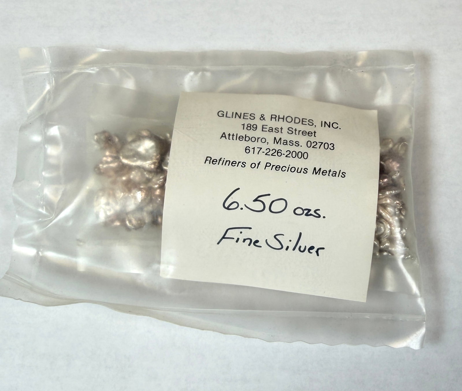 6.5 OUNCE FINE SILVER NUGGETS - 2