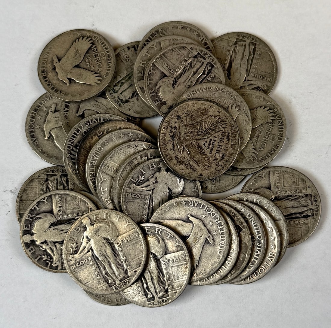 U.S. WASHINGTON SILVER QUARTERS (1 of 1)