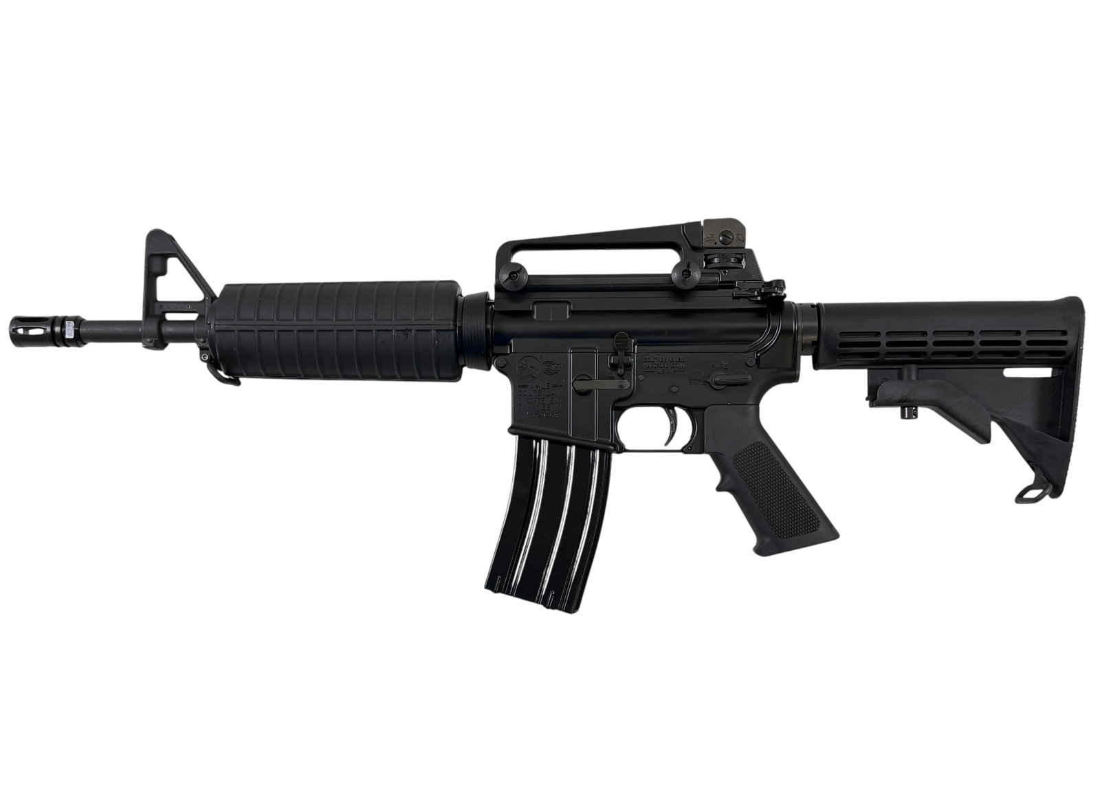 COLT MODEL M4LE: MODEL M4LE, LAW ENFORCEMENT. 5.56. SERIAL LE040553. MUST SHIP TO FFL OR CAN TRANSFER IN HOUSE IF LOCAL.