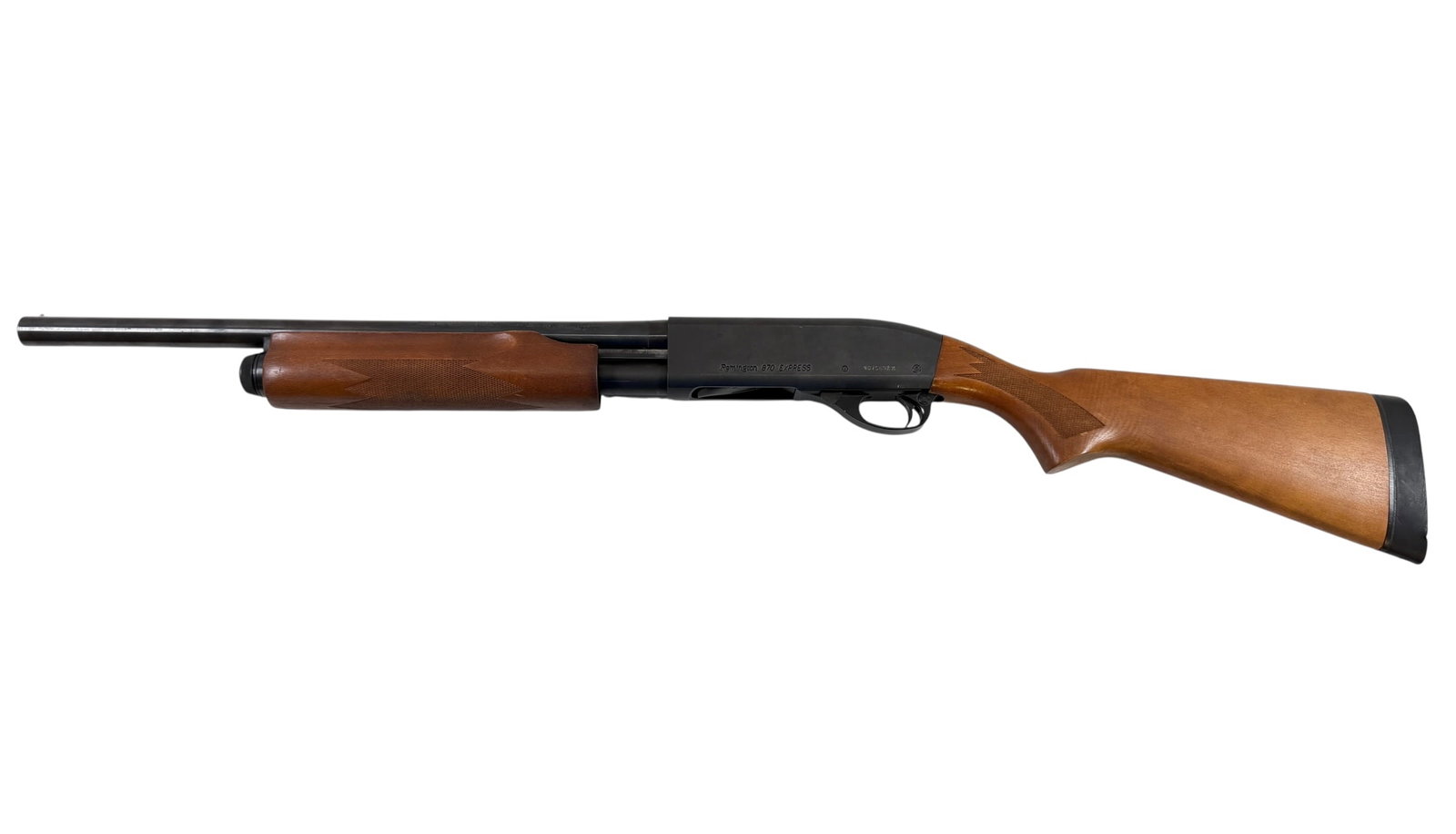 REMINGTON 870 EXPRESS 12G SHOTGUN: MODEL 870 EXPRESS, 12 GAUGE, PUMP ACTION. SERIAL W875692M. WITH ORIGINAL BOX/CARTON. MUST SHIP TO FFL OR CAN TRANSFER IN HOUSE IF LOCAL.