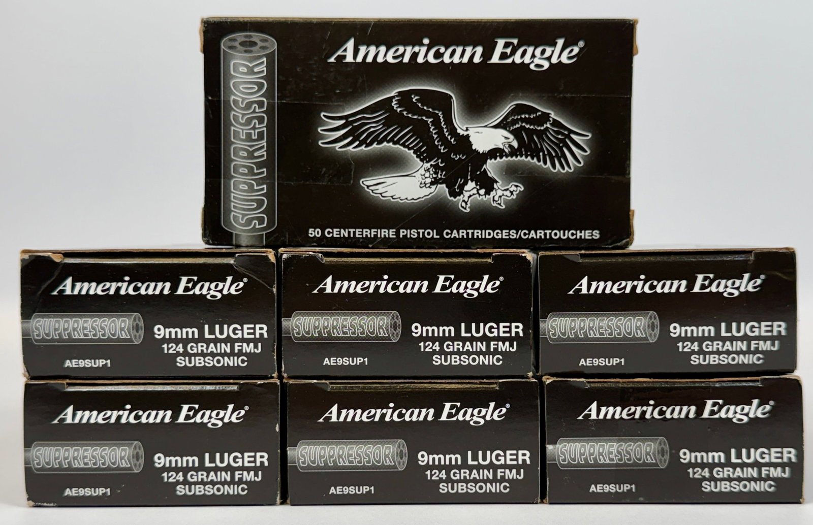 AMERICAN EAGLE 9MM LUGER AMMUNITION - 2