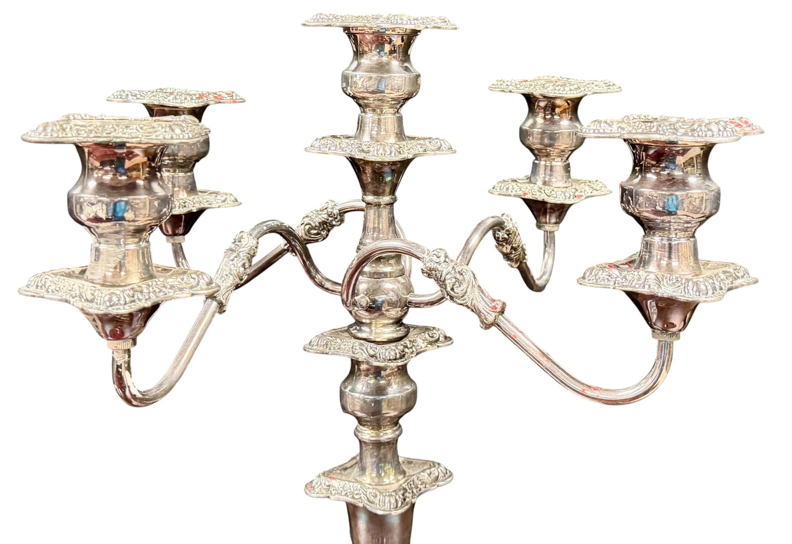 GOLDFEDER SILVERWARE CO. CANDELABRA - 2