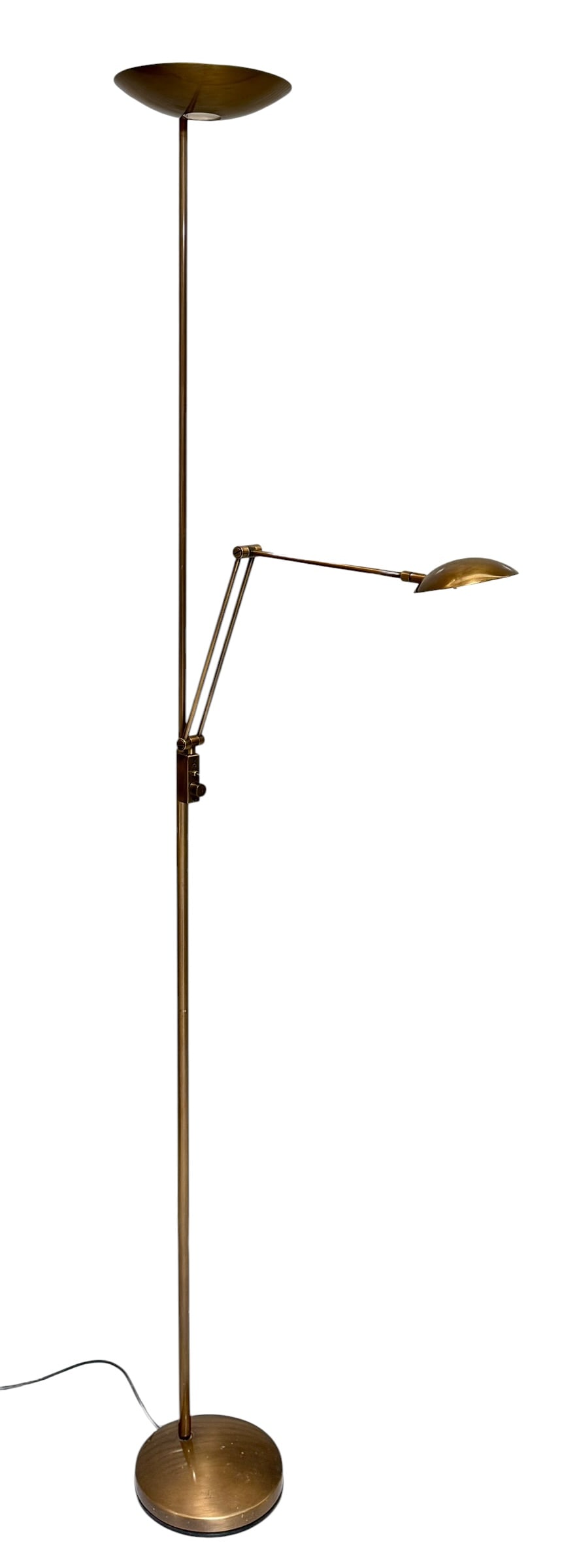 ESTILUZ - SPAIN, BRONZE FLOOR LAMP (1 of 3)