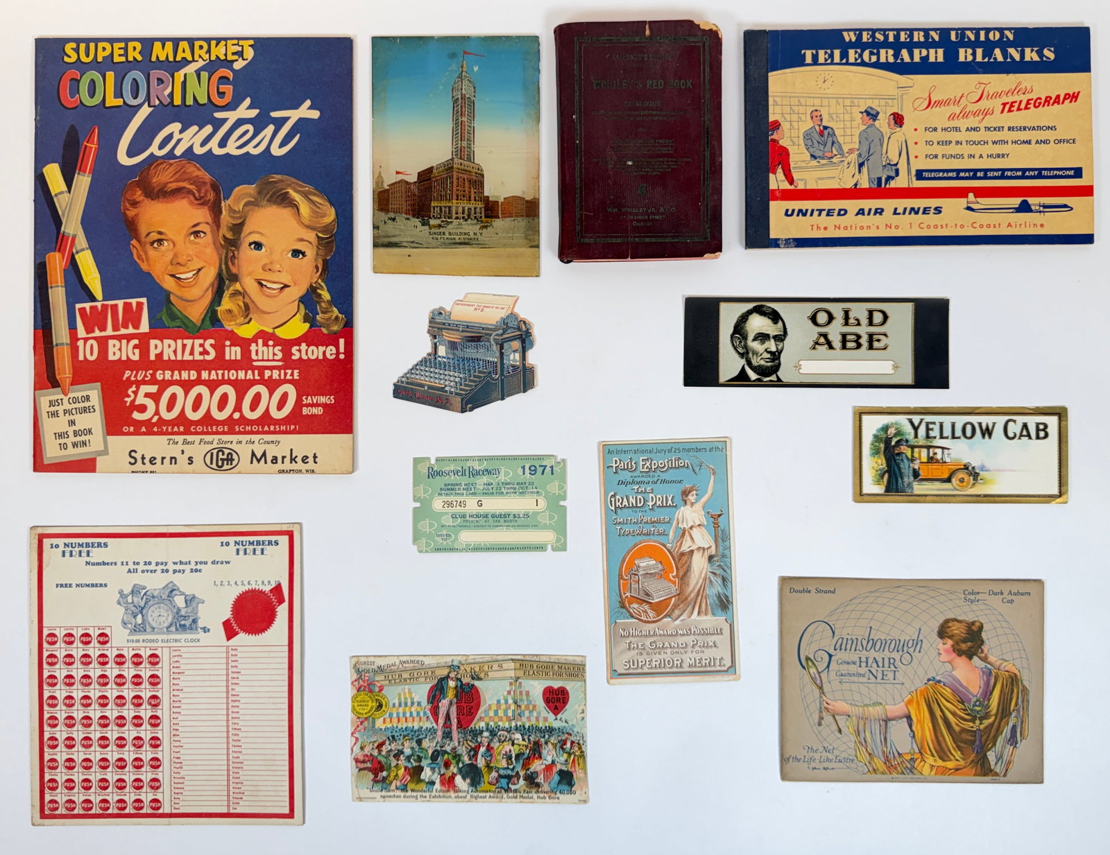 AMERICANA EPHEMERA COLLECTION (1 of 5)