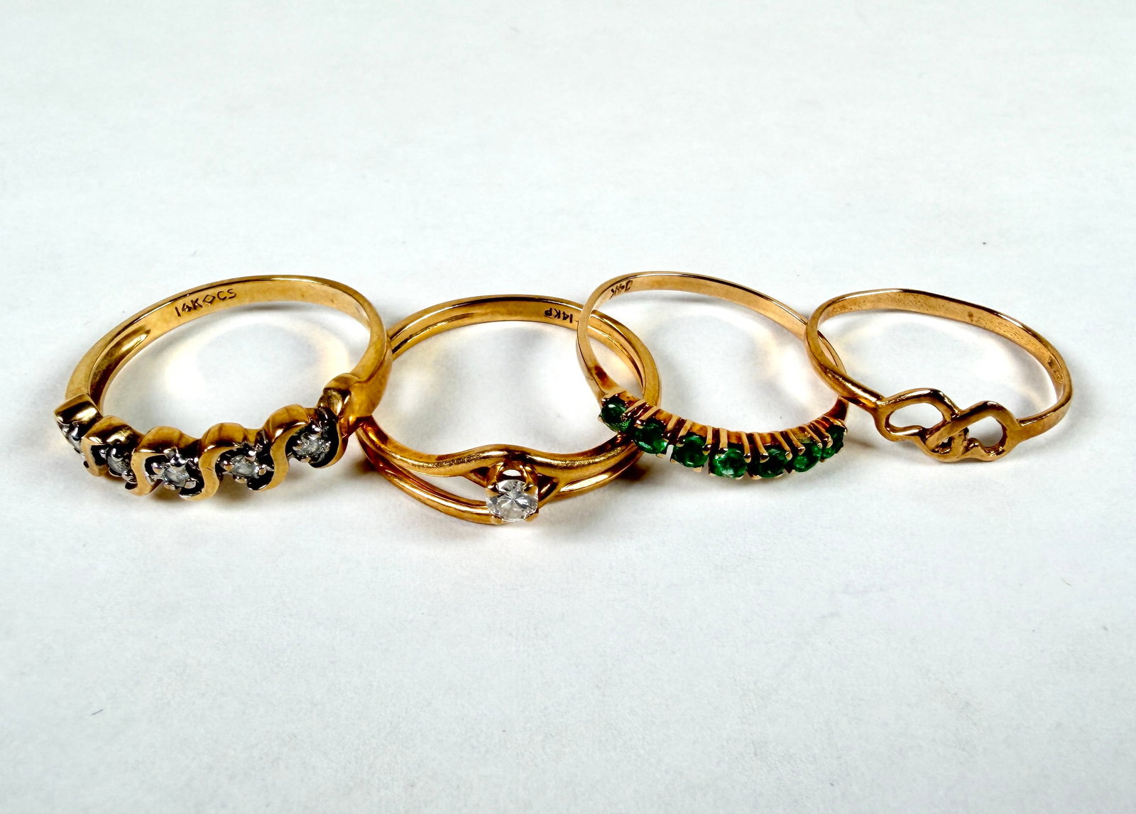 14K GOLD ESTATE JEWELRY RINGS (1 of 1)