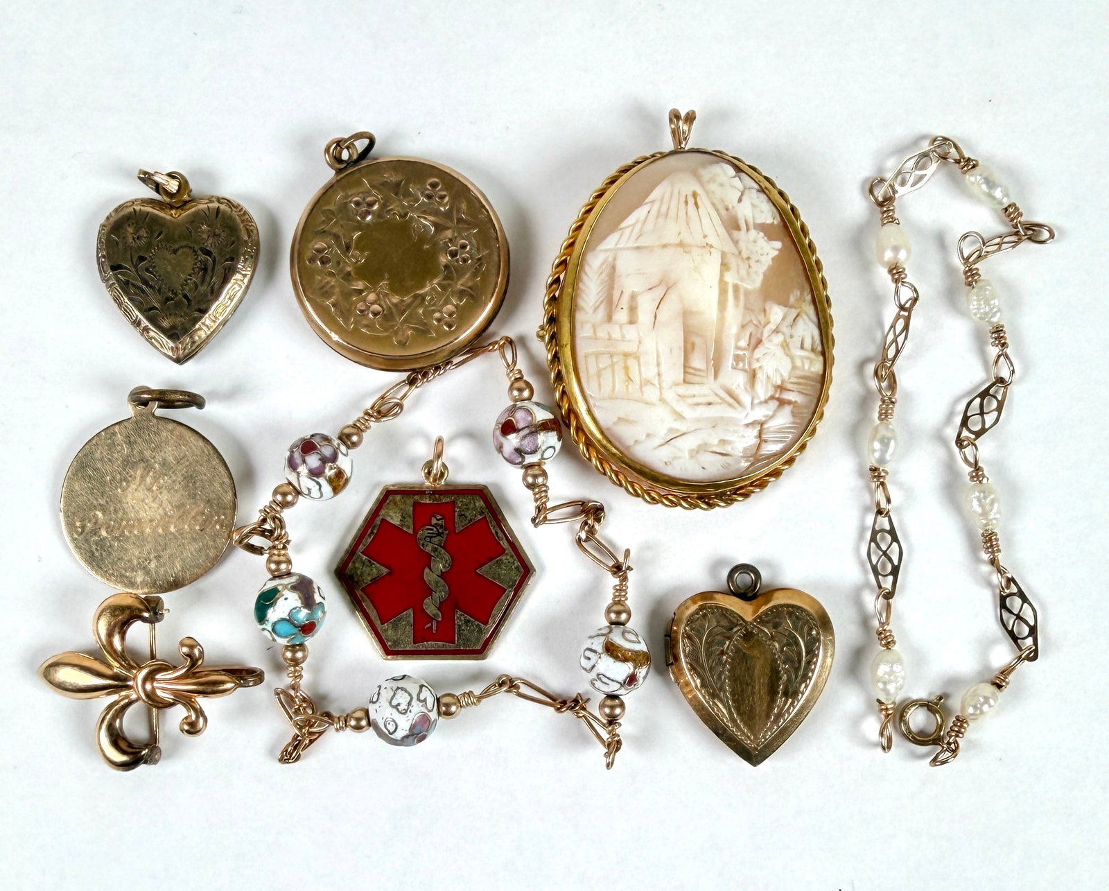 COLLECTION OF GOLD-FILLED JEWELRY (1 of 1)