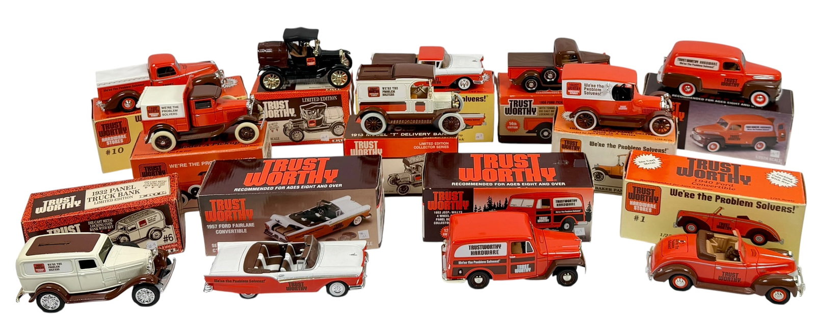 TRUSTWORTHY COIN BANK COLLECTION (1 of 4)
