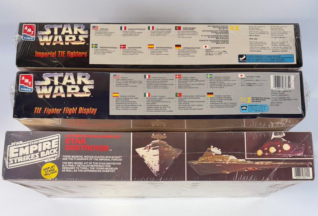 STAR WARS MODEL KITS - 2