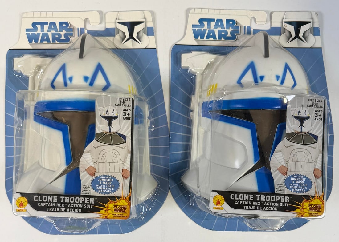 STAR WARS CLONE TROOPER ACTION SUIT AND MASK (1 of 1)