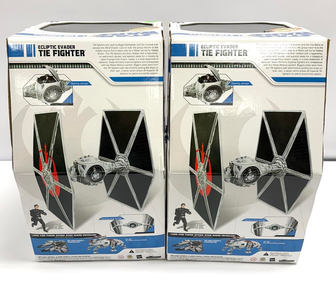 STAR WARS - HASBRO ECLIPTIC EVADER TIE FIGHTER - 3