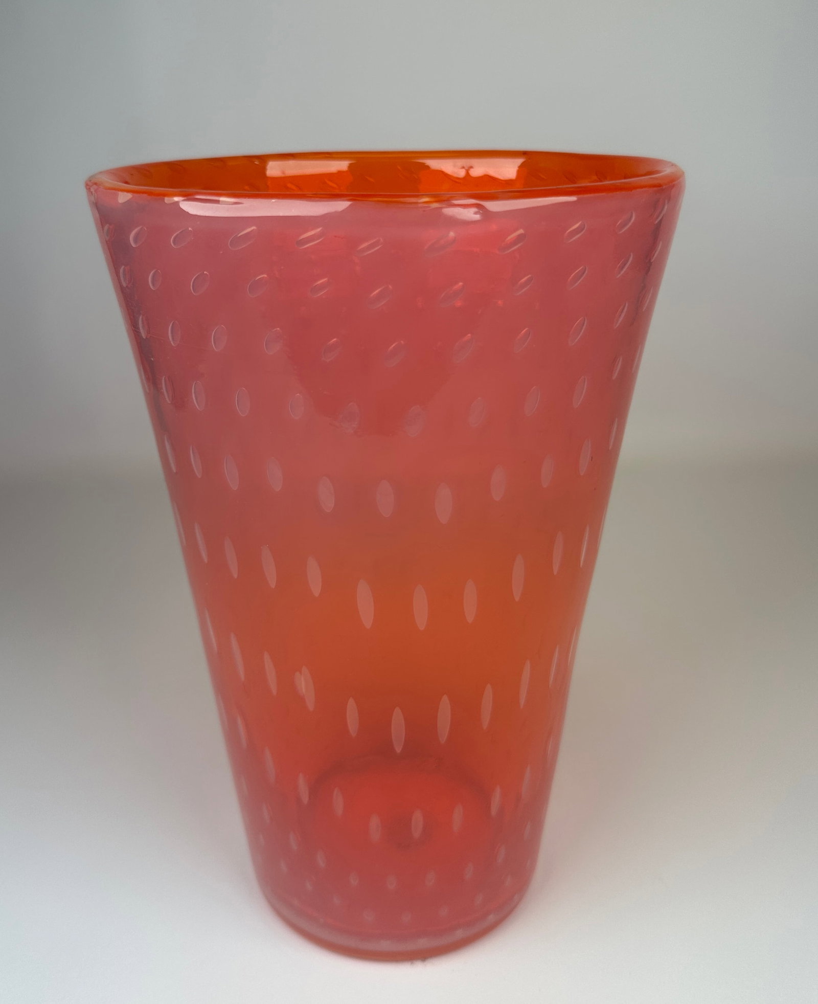 FRATELLI TOSO MURANO ART GLASS VASE (1 of 1)