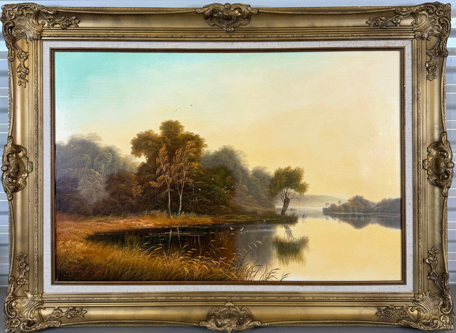 ANDREW GRANT KURTIS PAINTING - LANDSCAPE (1 of 3)