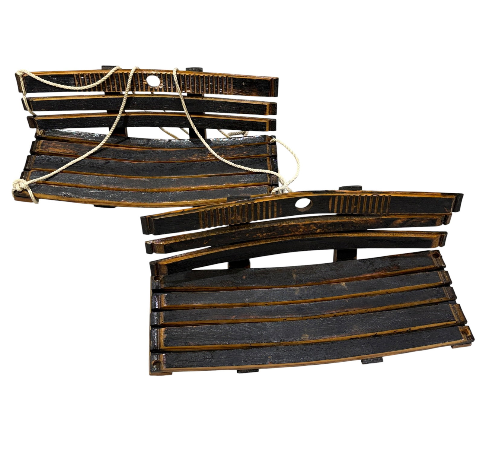 RUSTIC CHILDREN'S SWING SEATS (1 of 3)