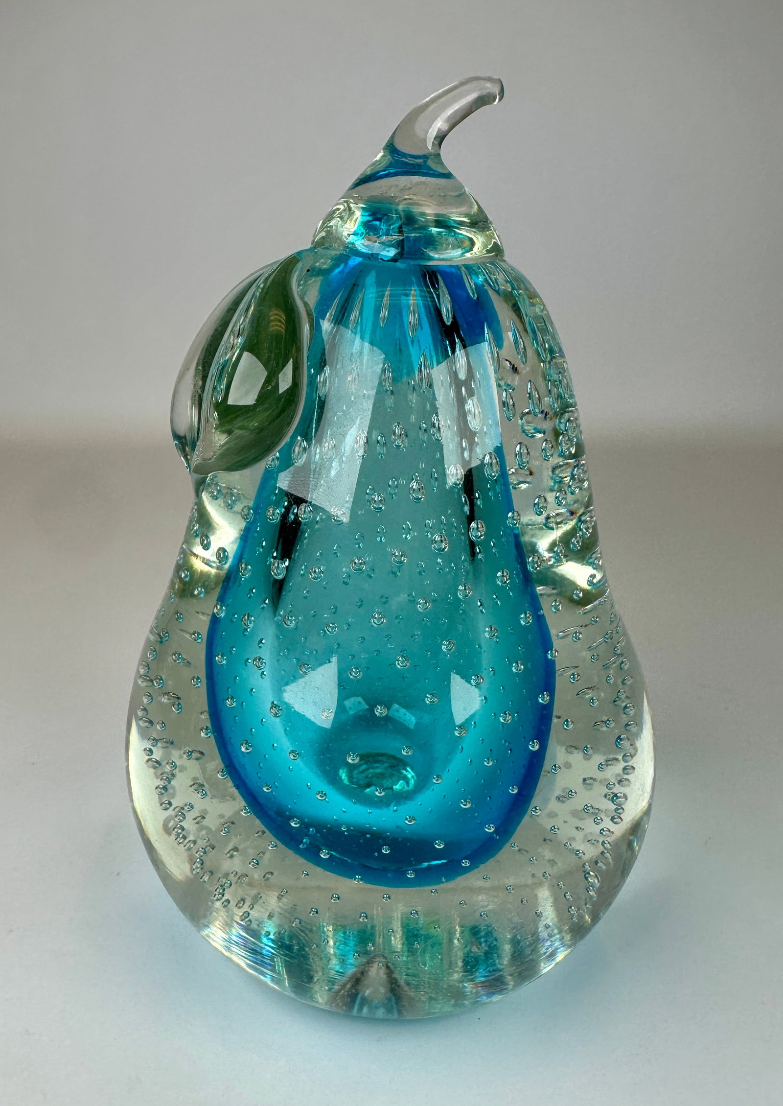 FRATELLI TOSO (ATTR.) MURANO ART GLASS PEAR (1 of 1)