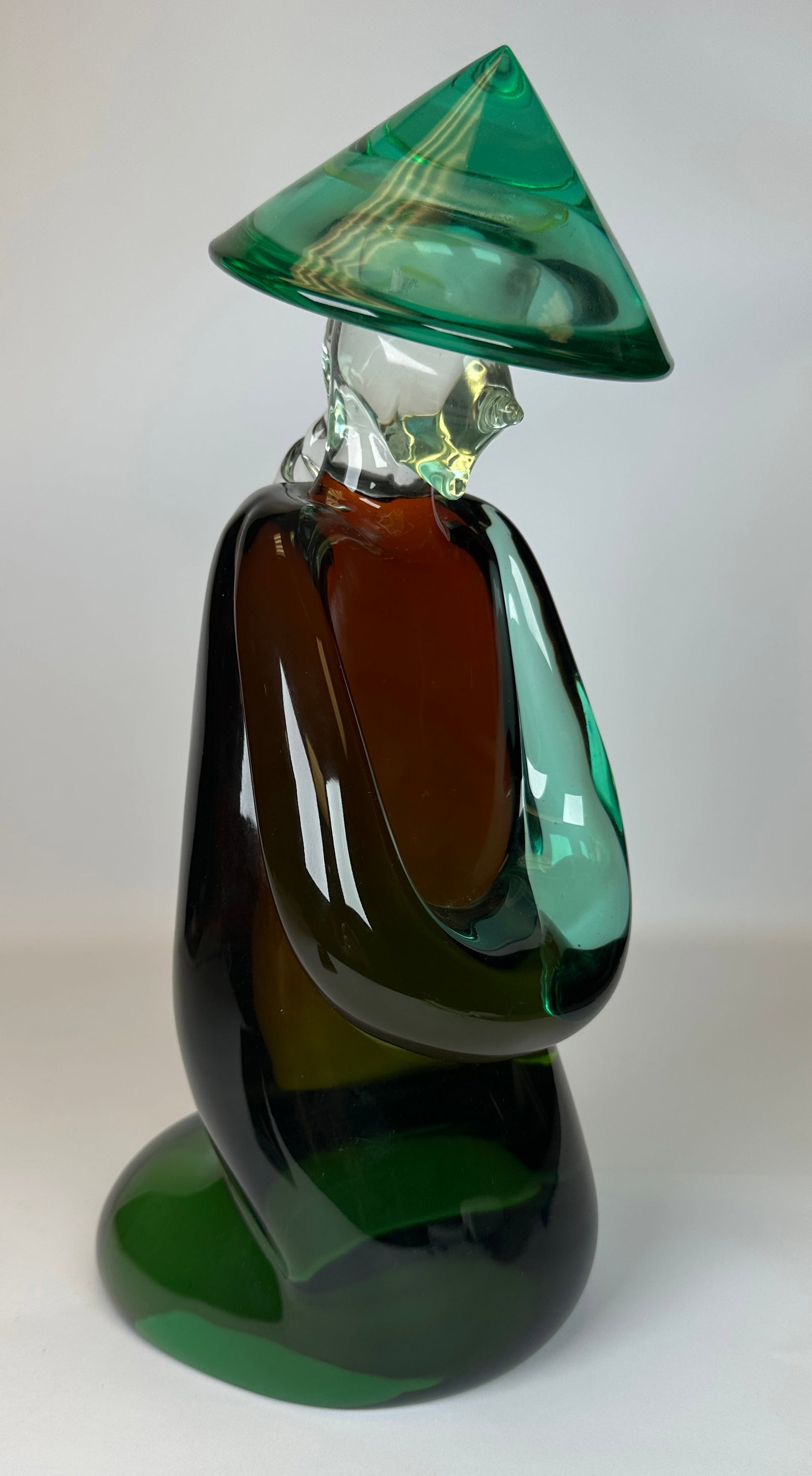 MURANO ART GLASS ASIAN FIGURE (1 of 1)