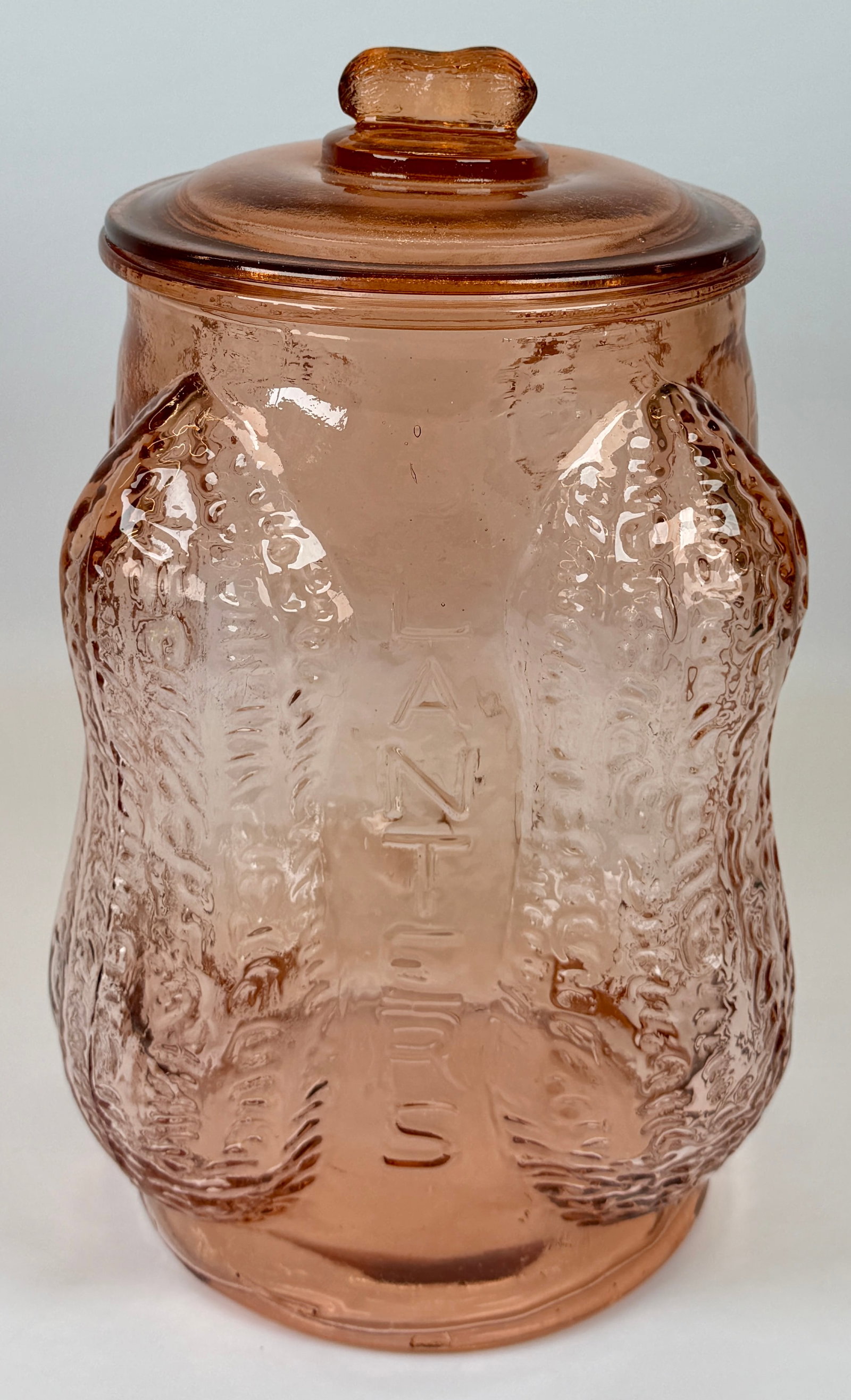 PLANTERS PEANUTS GLASS JAR (1 of 3)