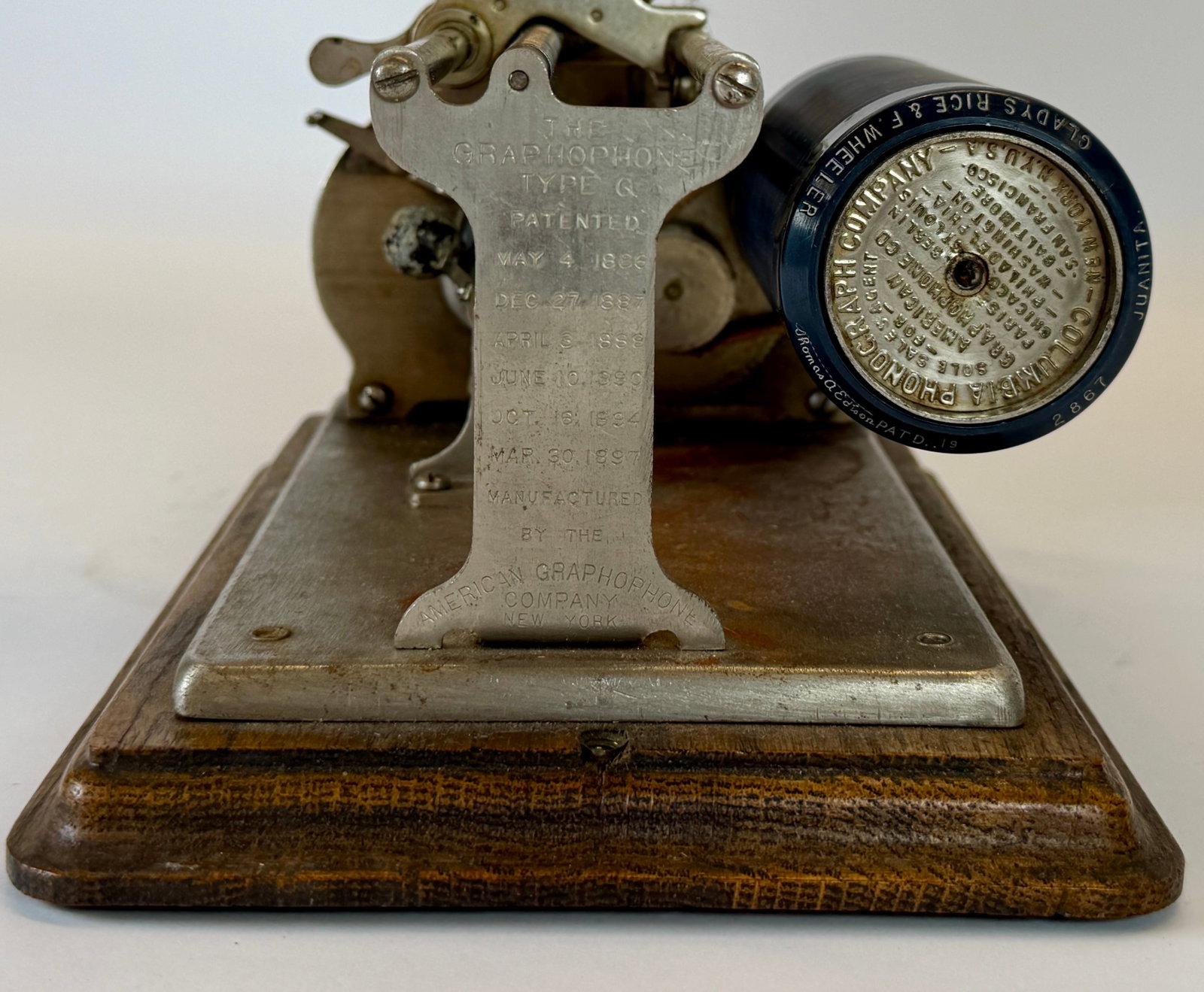 GRAPHOPHONE TYPE Q PLAYER - 6