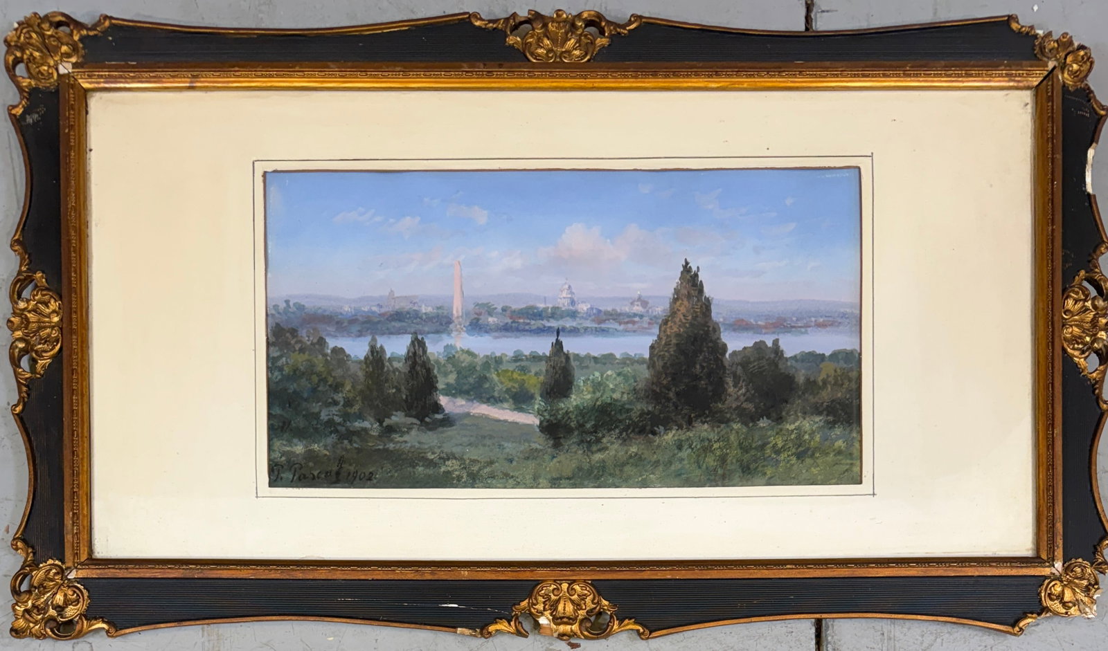 PAUL PASCAL PAINTING - WASHINGTON D.C. 1902 (1 of 1)