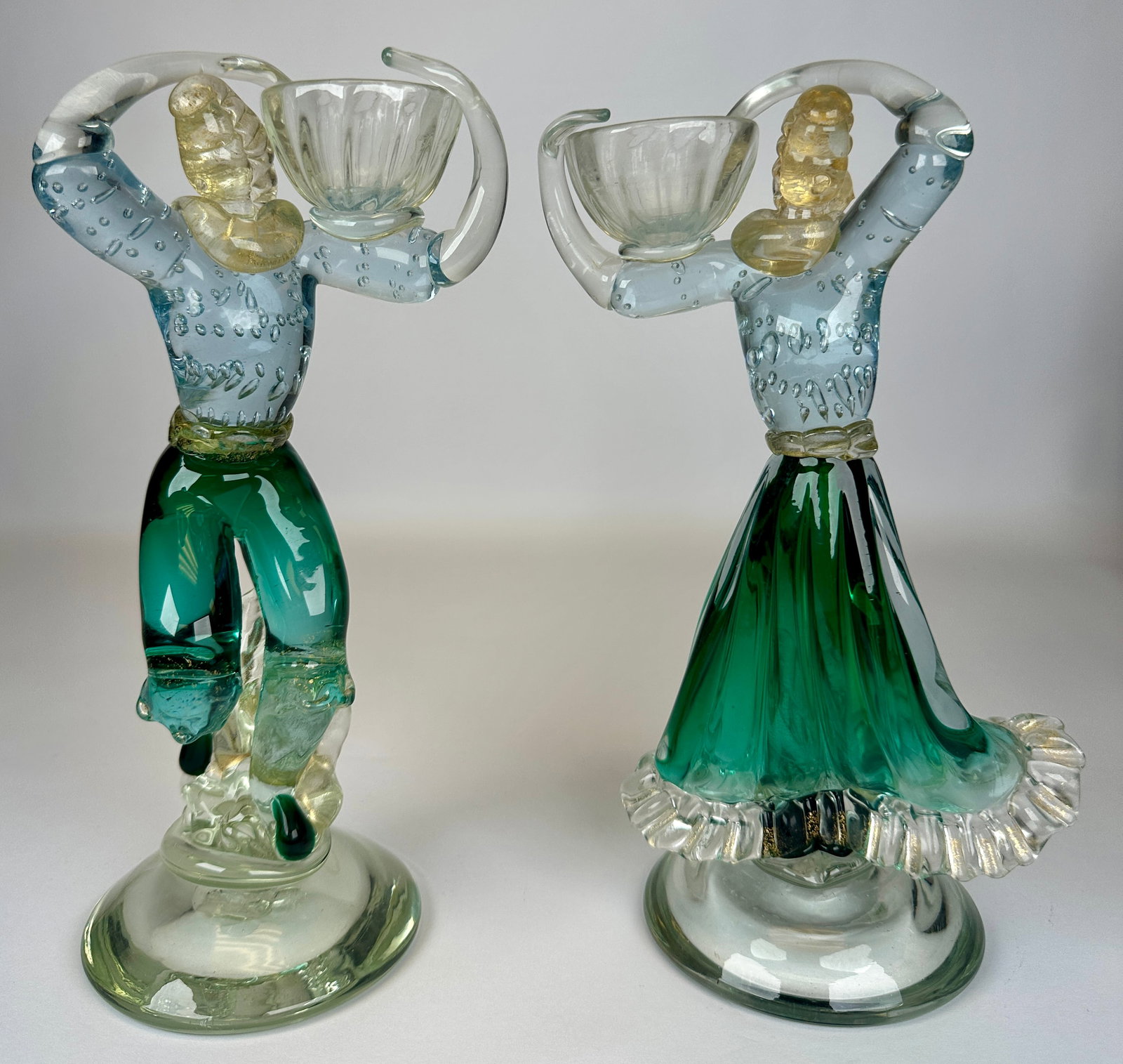MURANO ART GLASS FIGURES (1 of 2)