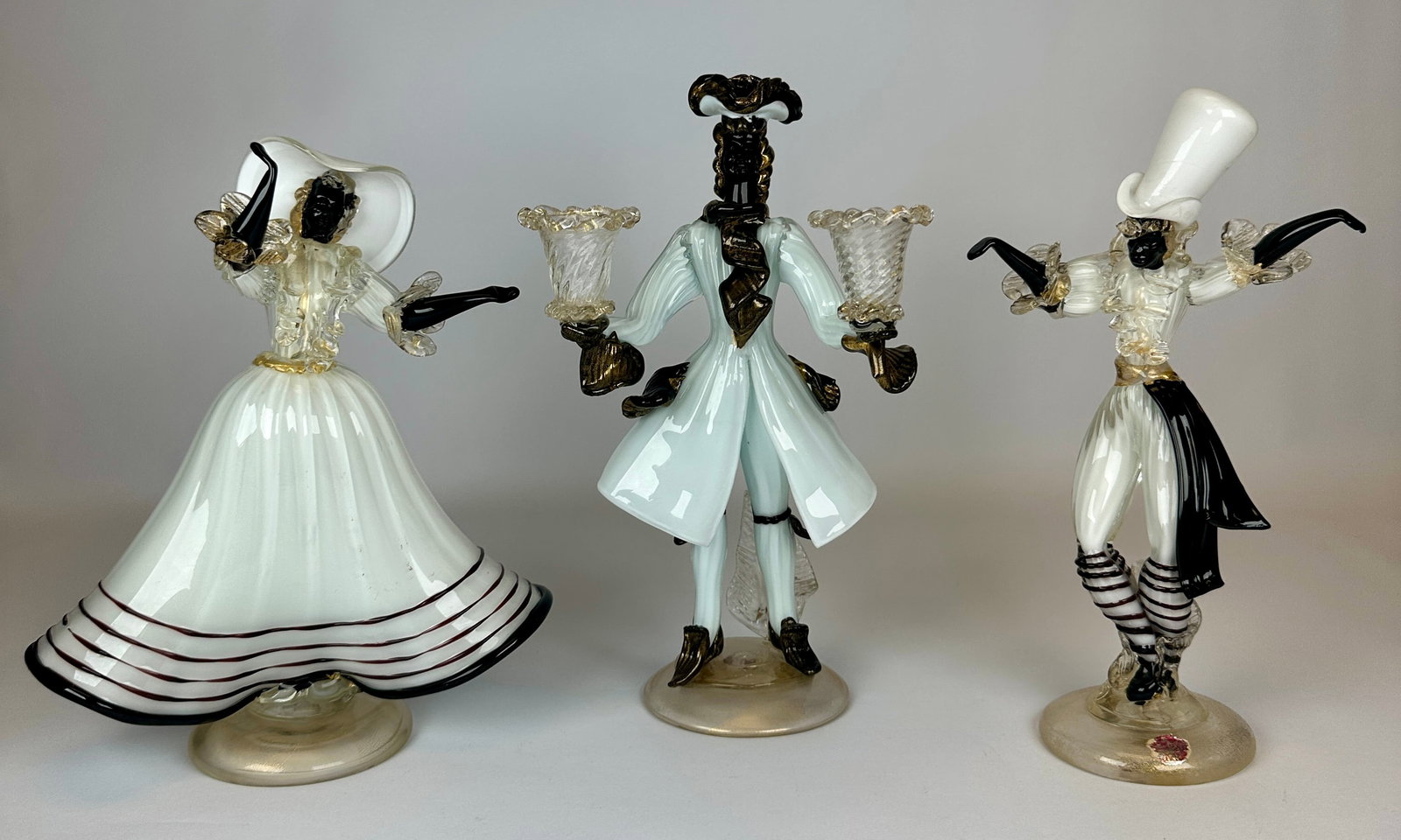 MURANO ART GLASS MORETTO FIGURES (1 of 2)