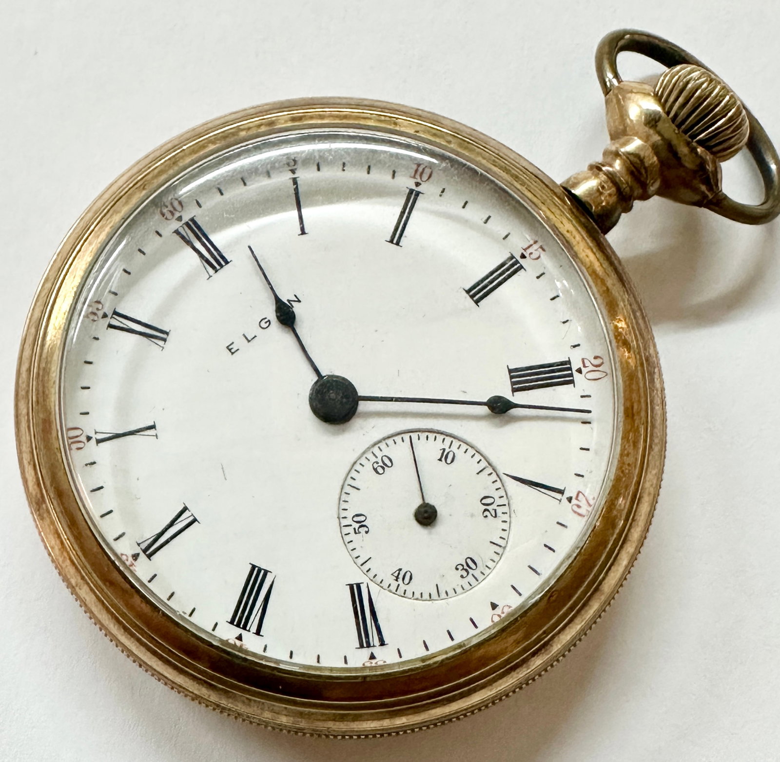 ELGIN MODEL 7 ANTIQUE POCKETWATCH (1 of 3)