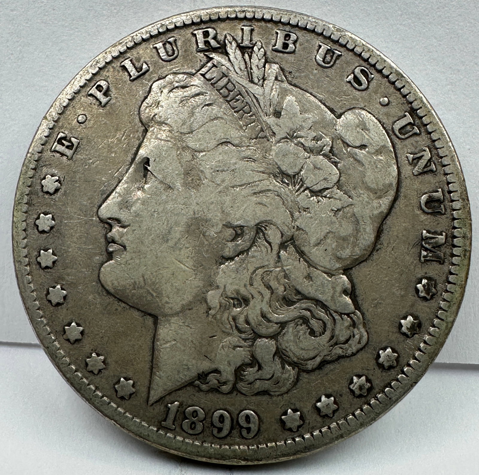 1899-O MORGAN SILVER DOLLAR: CIRCULATED