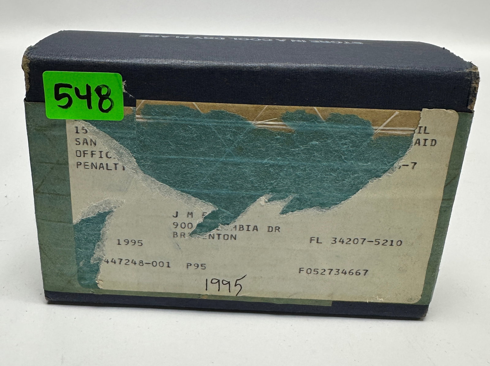 1995 U.S. PROOF COIN SETS: LOT OF 5, OGP PLUS ORIGINAL OUTER CARTON.