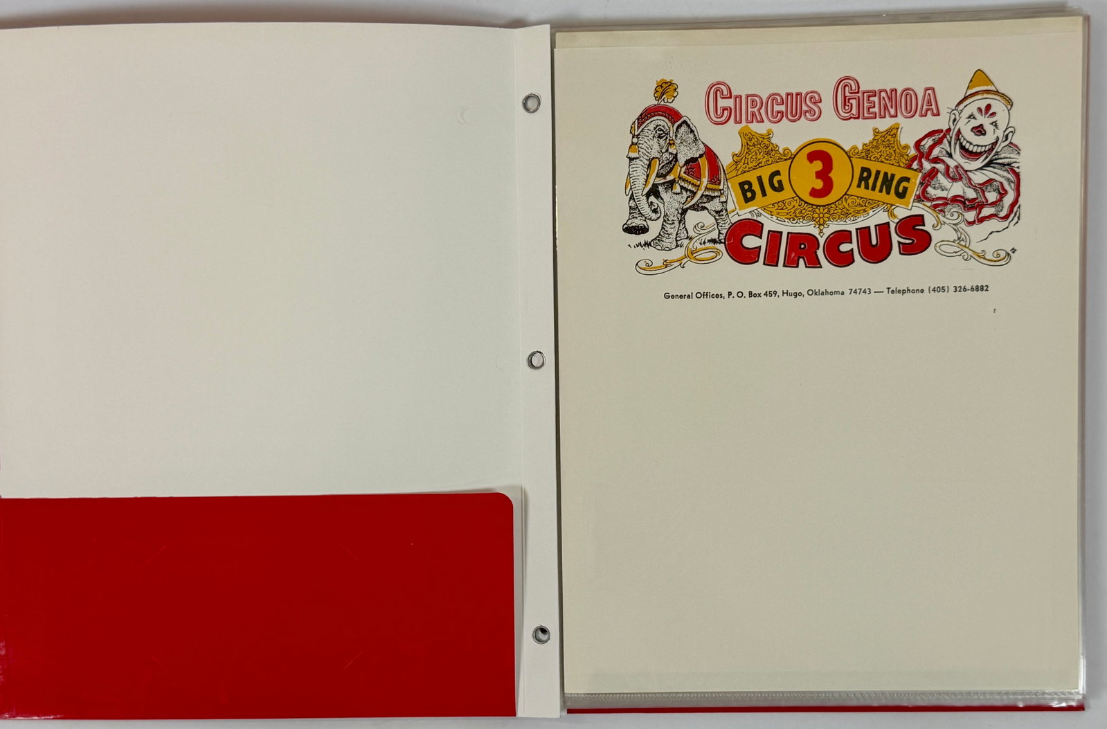 COLLECTOR'S FOLIO OF CIRCUS EPHEMERA (1 of 7)