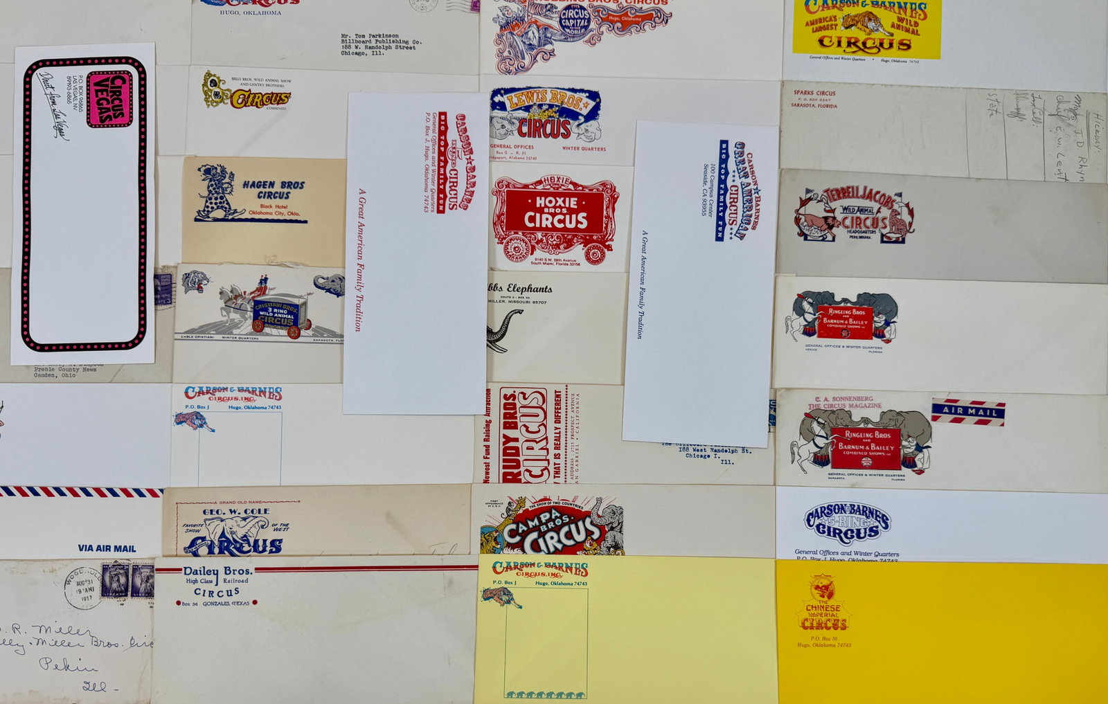 CIRCUS ENVELOPES - 4