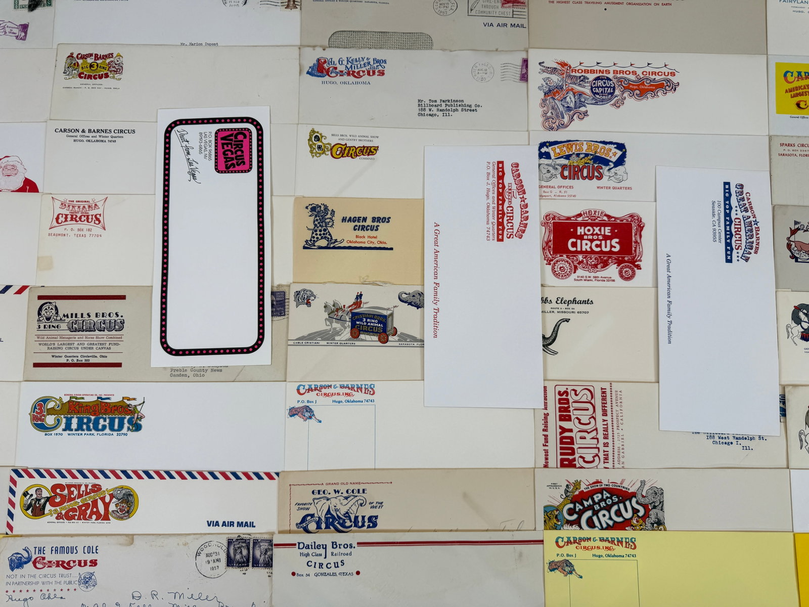 CIRCUS ENVELOPES - 6
