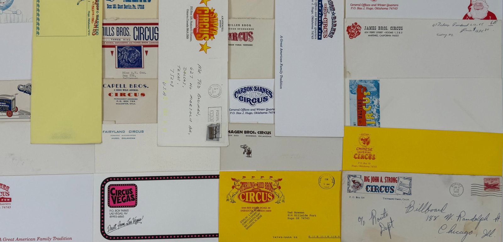 CIRCUS ENVELOPES - 4