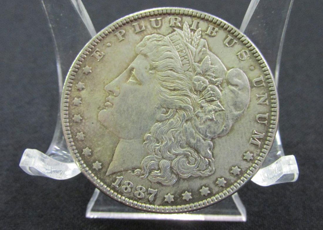 1887 MORGAN SILVER DOLLAR: SEE TITLE
