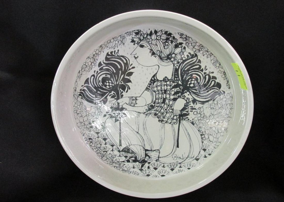 Bjorn Wiinblad serving platter: SEE TITLE